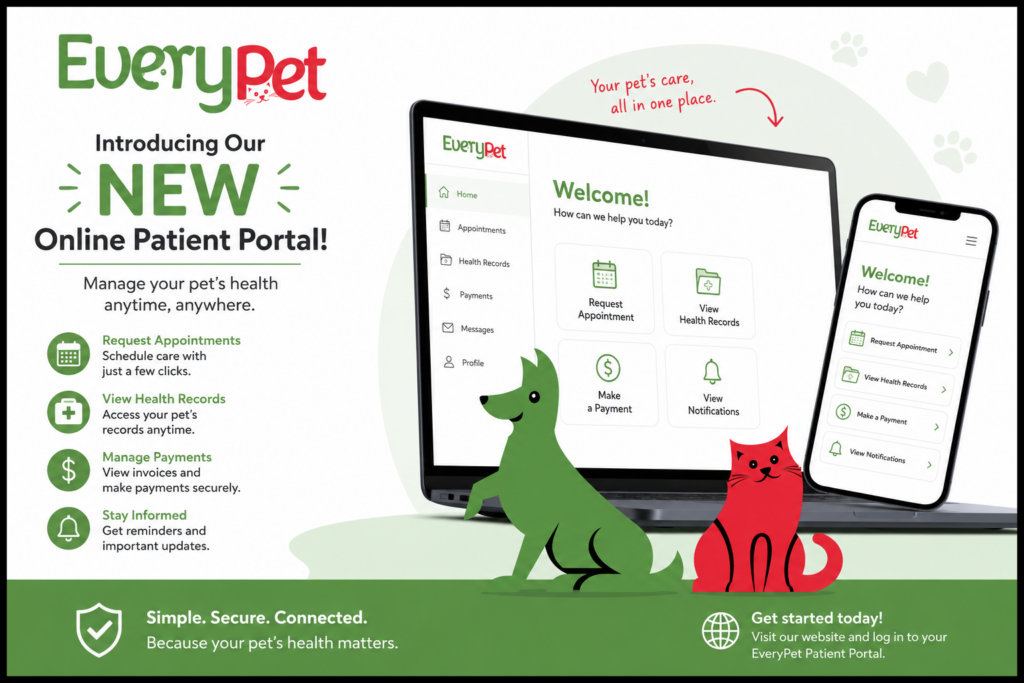 EveryPet New Patient Portal