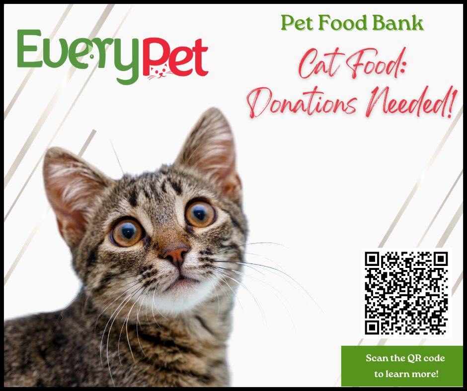 Pet Food Bank scan to donate